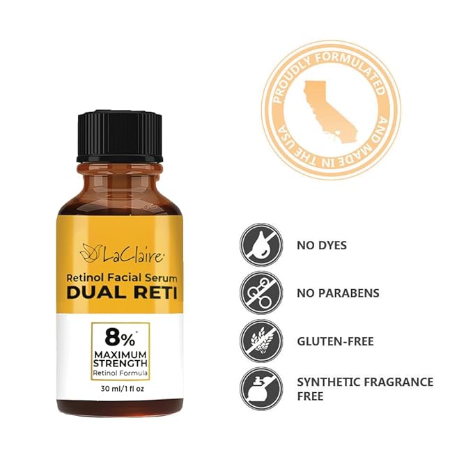 Retinol Complex Face Serum, Anti-Aging, Brightening, Firming, Smoothing, 30 ml