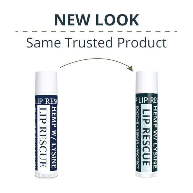 Hemp Lip Balm with L-Lysine-Heal, Moisturize, Protect (1)