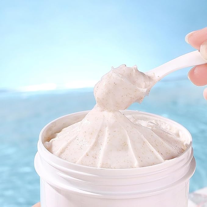 Nicotinamide Body Scrub for Blemishes, Spots, Large Pores,Repairs Skin Defects, Promotes Renewal,Deeply Hydrating, 8.8 Ounce,Body Scrub That Nourishes Skin (Petroleum Jelly)