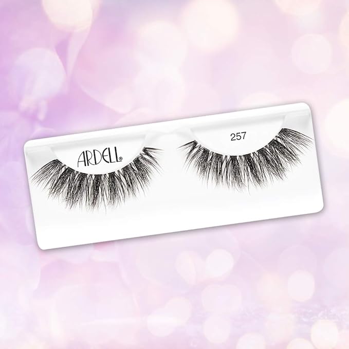 Ardell Mega Volume Lash 257 Multi-Layered False Lashes with Curl Technology, 4 Pairs