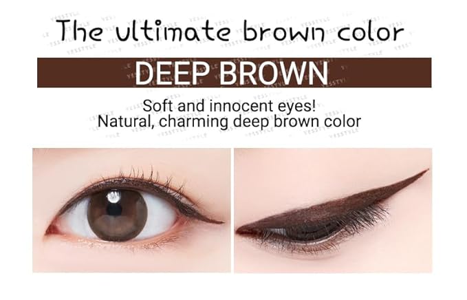 MACQUEEN - Waterproof Pen Eyeliner (Deep Brown)