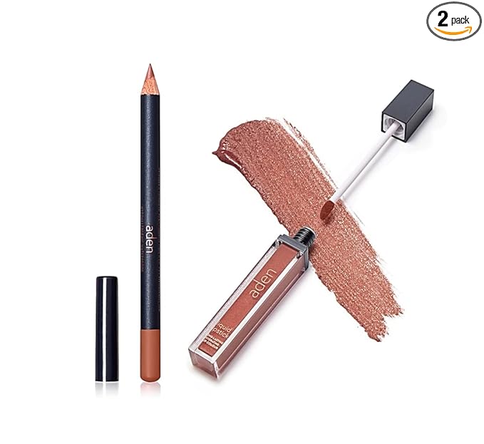 Lipstick for Women & Lip Liner Pencil – Liquid Matte Lipstick Long Lasting – Lip Combo Sets with Lip Stain Long Lasting Waterproof & lip liner stain – Lip Kit Pigmented-Non Smudge-Made in Italy 16