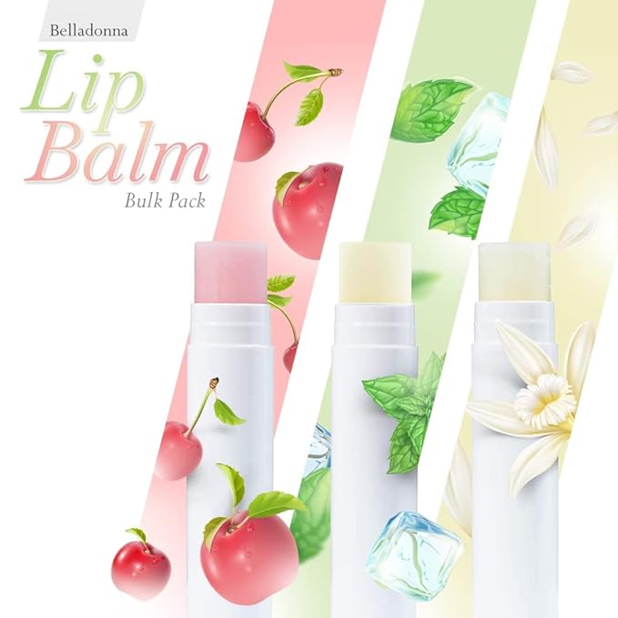 Lip Balm Bulk Unlabeled - Made in USA 150 Pack Vanilla Bulk Chapstick - Natural Ingredients Vitamin E Shea Butter - Custom Chapstick Bulk For Party & Wedding Favors
