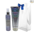 Bath & Body Works PLATINUM Diamond Shimmer Mist & Ultimate Hydration Body Cream 2pc bundle with a Blue Bow for Holidays & Gifts