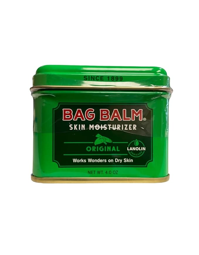 Bag Balm Vermont's Original Moisturizing for Dry Skin, Chapped Lips, Cracked Heels, Dog Paw Pads + More. 118 ml (4 oz) Tin (3)