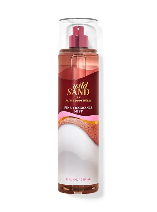 Bath & Body Works Wild Sand Fine Fragrance Body Spray Mist, Warm Vanilla Sugar (Wild Sand)