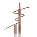 Ultra Fine Liquid Eyeliner Pen - Formula for Mature Women, Slim Precision Tip for Winged & Inner Corner, Waterproof Smudge-Proof, Quick-Drying & Long-Lasting #04 Mocha Brown