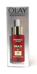 Olay Niacinamide Serum MAX Wrinkle Reducing, Fragrance – Free, 1.3oz. (40 mL)