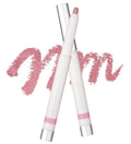 Heart Percent Dote On Mood Lineproof Lip Pencil, 12hr Long-Lasting Moderately Pigmented Creamy OverLip Crayon Waterproof Smooth Retractable Vegan Lip Liner Pencil 0.8g, #04. Cozy Pink