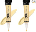 L.A. Girl HD Pro.Conceal, Warm Honey GC982 (Pack of 2)