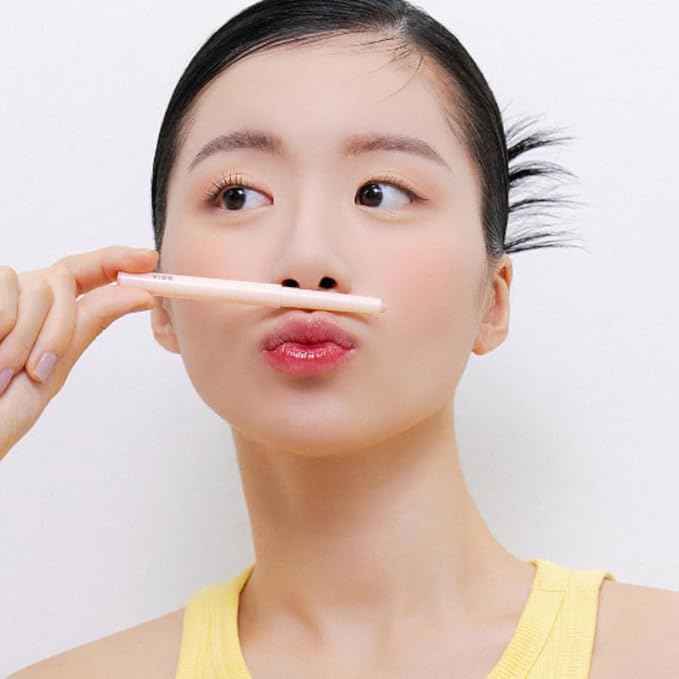 BBIA Last Powder Pencil 3 Colors - Shimmer Glitter Stick Eyeshadow Eyeliner, Under Eye Highlighter Stick Smooth Long-Lasting Creamy Crayon Eye Shadow Liner Pencil Korean Eye Makeup (03 PEACH MILK)