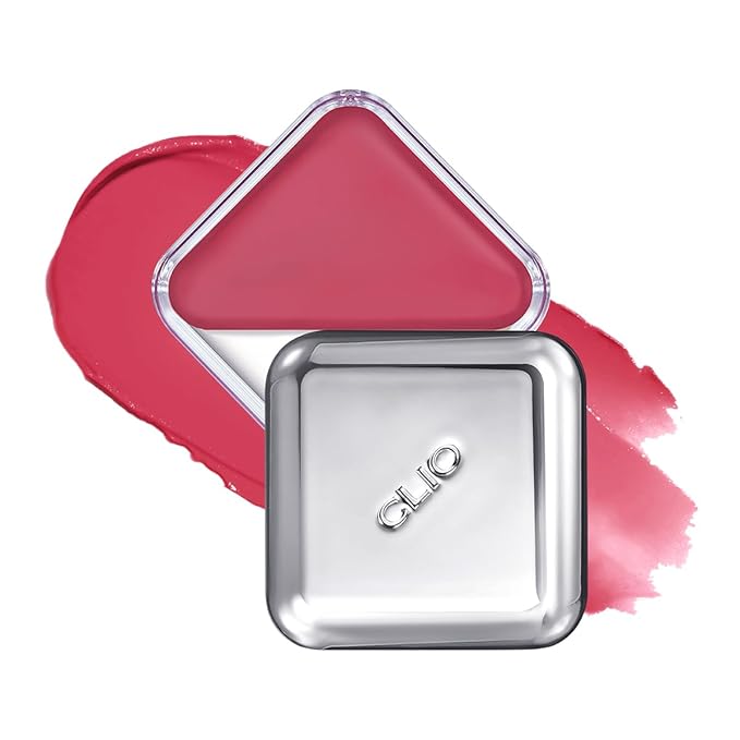CLIO Essential Lip & Cheek Tap, Pocket Blush, Creamy & Blendable Color For Lips and Cheeks, Contour & Highlight Face, Buildable Dewy & Natural Glow Finish, Non-Greasy, Travel-Sized (04 FROM BERRY)