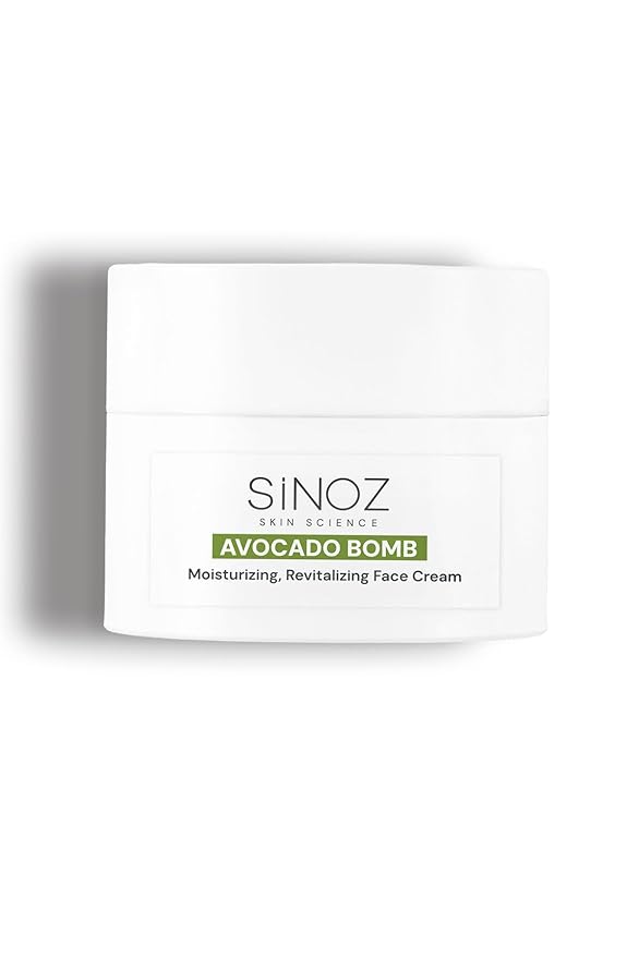 sinoz Avocado Bomb Revitalizing Moisturising Face Care Cream 50 Ml