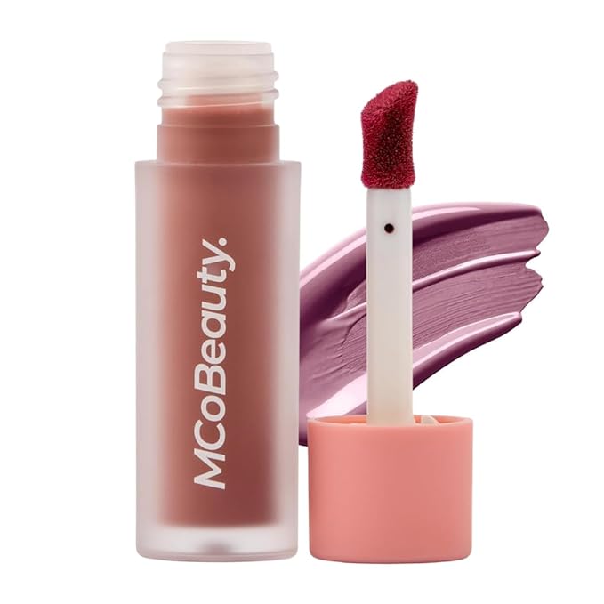 MCoBeauty - Dream Liquid Dewy Blush for Cheeks - Nude Mauve Radiant Flush for Fresh Shade - Fresh Glowing Cheeks - 4.6ml - Vegan, Cruelty Free - Face Makeup, Blush Liquid