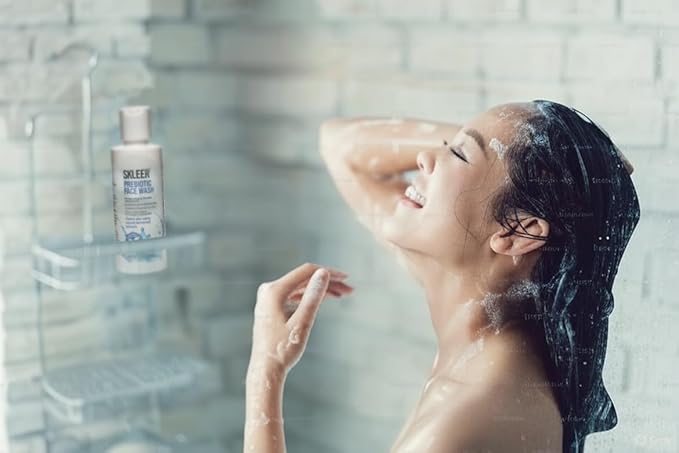 Prebiotic Face Wash, Natural Fermented Extracts, 5 oz, for Pimple Prone Skin, Blackhead Removal, Sensitive Skin Care