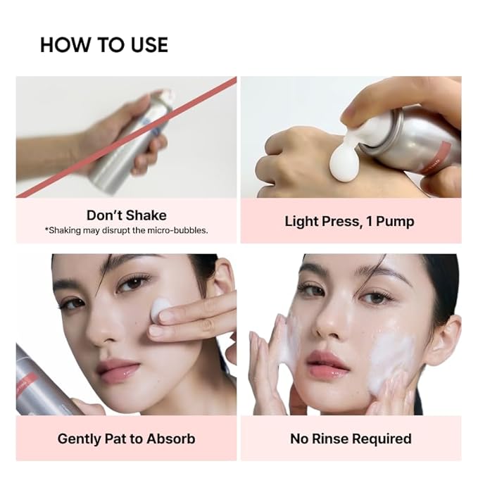 Collagen Lifting CO2 Bubble Serum Mask | Fast-Absorbing Bubble Texture | Firming & Instant Lifting | Lightweight High Moisture Korean Skincare, 60ml / 2.02 fl.oz