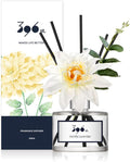 396 st. Dahlia Flower Reed Diffuser, Vanilla Lavender, 200ml(6.7oz) / Reed Diffuser Sets, Home Fragrance, Scented Oils, Home & Bathroom Décor
