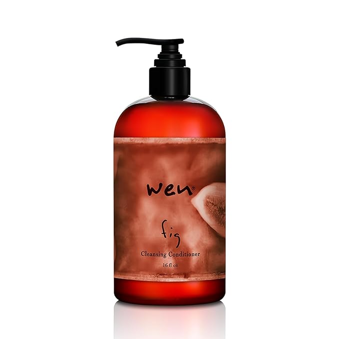 WEN by Chaz Dean Cleansing Conditioner - Cleansing Conditioner for Hair, Shampoo & Conditioner Cowash for Fine or Curly Hair, Co Wash with Rosemary Oil - Fig, 16 Fl Oz (Pack of 1)