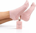 Moisturizing Socks for Dry Feet & Cracked Heels – Silky Soul Silicone Infused Hydrating Foot Care Socks with Tincture, Reusable Overnight Foot Repair & Heel Softening Treatment