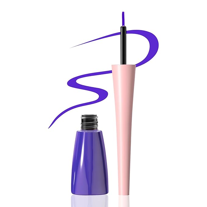 Boobeen Liquid Eyeliner Pen, Colored Eye Liner Waterproof Smudge Proof, Eyeliner Ink Liner with Precision Tip for Bold Eye Looks