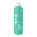 Thinksport Kids Sunscreen Spray, SPF 50 All Sheer Mineral Sunscreen, 6 Fl Oz, Water Resistant Baby & Toddler, Natural Zinc Oxide UVA/UVB Protection