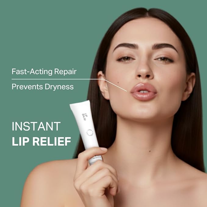 Y’OUR Intensive Healing Lip Balm for Dry Chapped Lips - Deeply Hydrating Lip Treatment - Hyaluronic Acid, Shea Butter & Rosehip Oil - Repairing Moisturizer, Paraben & Silicon-Free, Mothers' Day Gift