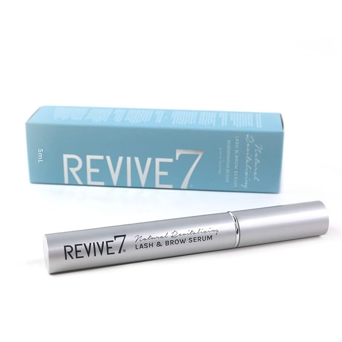 The Original Revive7 Revitalizing Lash Serum for Eyelash Thickness - Eyelash Serum Brow Enhancer Eyelash Eyebrow - Lash Enhanced Formula for Longer, Full and Thicker Natural Eyelash (5 ml)