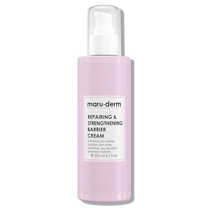Maruderm Repairing & Strengthening Barrier Cream with 5% Panthenol & 2% Ceramide NP | Niacinamide, Bifida Ferment & Squalane | 6.7 fl. oz. (200 ML)