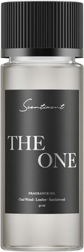 Scentiment The One Diffuser Oil – Cardamom, Leather & Lemon with Oud, Sandalwood, Amber & Musk – Luxury Home Scent for Diffusers, Fragrance Oil – 1.69 fl oz (50 mL)
