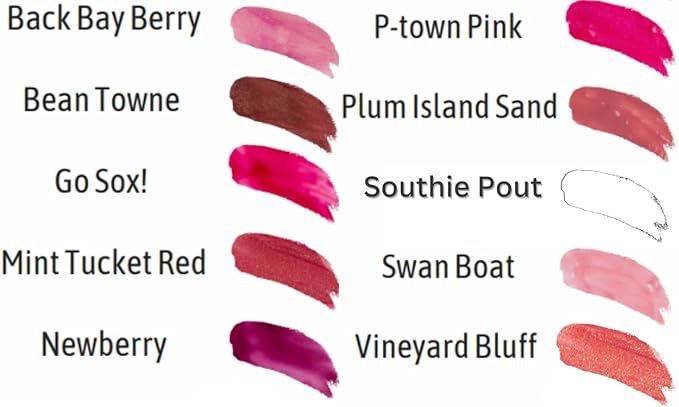 Go Sox! Lip Gloss (.25oz) Vegan, Gluten-Free, Cruelty-Free Formula With Aloe, Vitamins C & E, Spearmint Extract and a Sheer Shine Finish for Soft, Fuller-Looking, Hydrated Lips