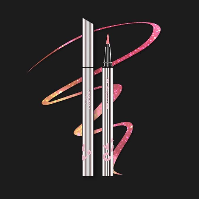 Metallic Multi-Color Shifting Liquid Eyeliner – Chameleon Glitter, Waterproof, Smudge-Proof, Ultra-Fine Tip, Long-Lasting, #101
