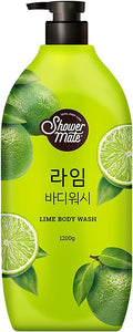 SHOWERMATE Natural Body Wash 42.3 fl oz, 1.2 kg (Lime)