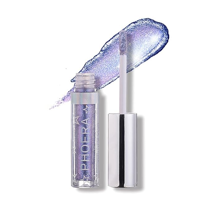 Glitter Eyeshadow，Makeup For Eyes Liquid Shimmer Sparkle Glow Light Colors Pencil Stick Shiny Long Lasting Waterproof Shining Eye Shadow Sets Metallic Pigments Metals Gloss Sparkling Pen Kit (A109)