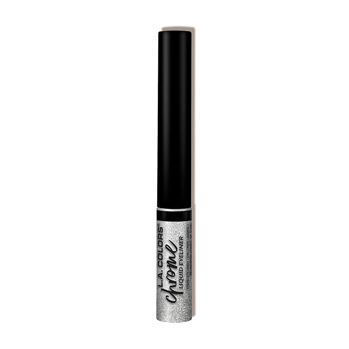 L.A. COLORS Chrome Liquid Eyeliner, Foiled CLE805