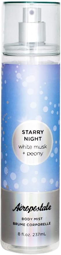 Aeropostale After Hours Starry Night, White Musk and Peony, 8 Fl Oz