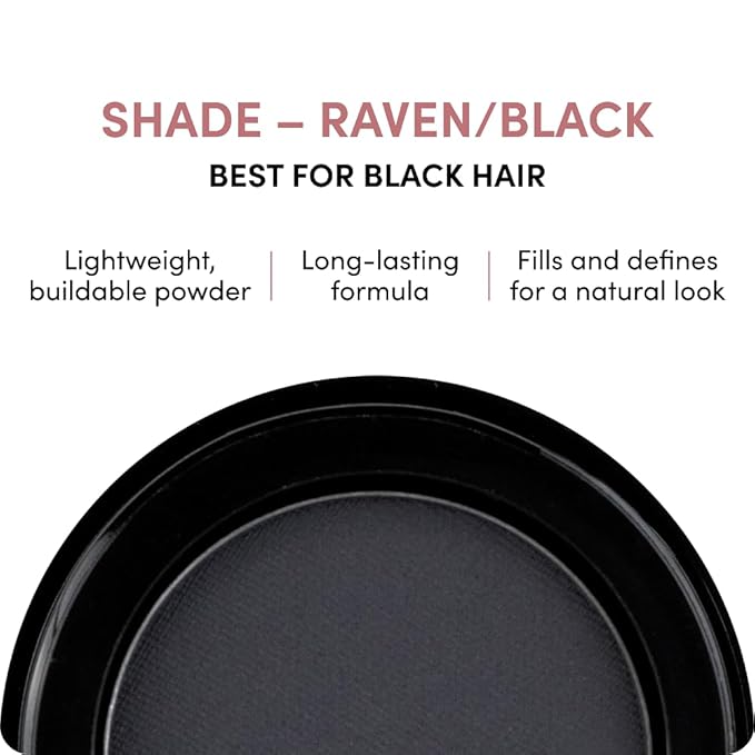 Billion Dollar Brows - Eyebrow Powder - Raven/Black
