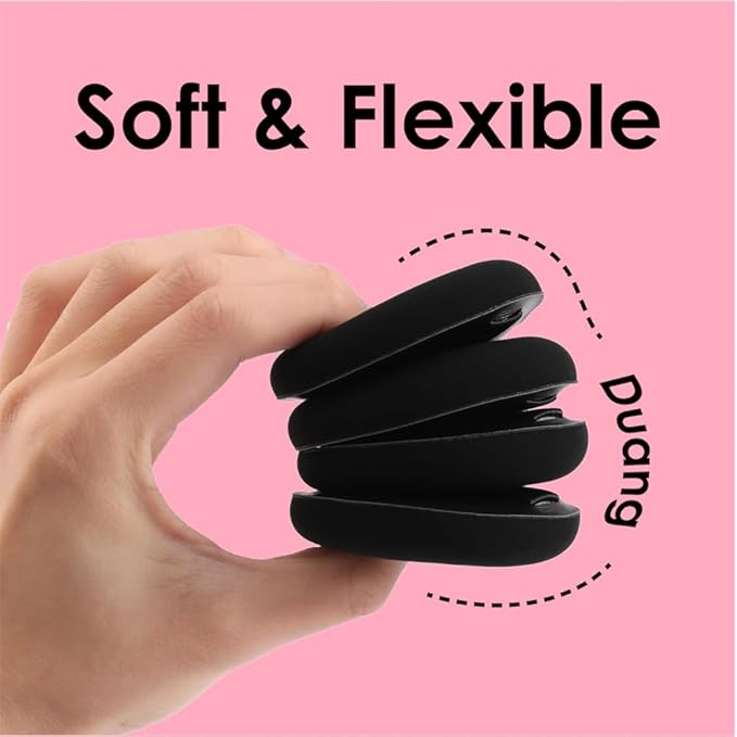 COOL-ANGLE 5Pcs Makeup Sponge Latex-Free Soft Blender Sponge Perfect for Liquid Foundation Concealer Cream Powder, Beauty Sponge Gift Set for Long-lasting and Natural Makeup, Pink, Medium