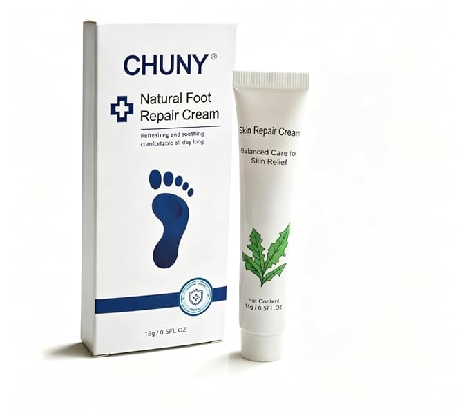 Foot Cream for Cracked Heels Cream - Extra Strength for Cracked Heels, Dry Skin & Itchy Feet – Soothes Burning, Scaling & Irritation for Men and Women