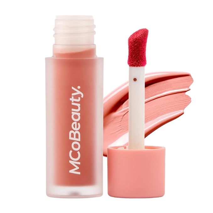 MCoBeauty - Dream Liquid Dewy Blush for Cheeks - Soft Pink Radiant Flush Shade - Fresh Glowing Cheeks - 4.6ml - Vegan, Cruelty Free - Face Makeup, Blush Liquid