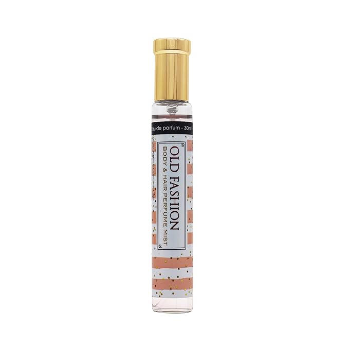 Esha Body & Hair Perfume Mist - Eau de Parfum for Women - Infused with Betaine - Citrus Orange and Lily - (OLD FASHION)