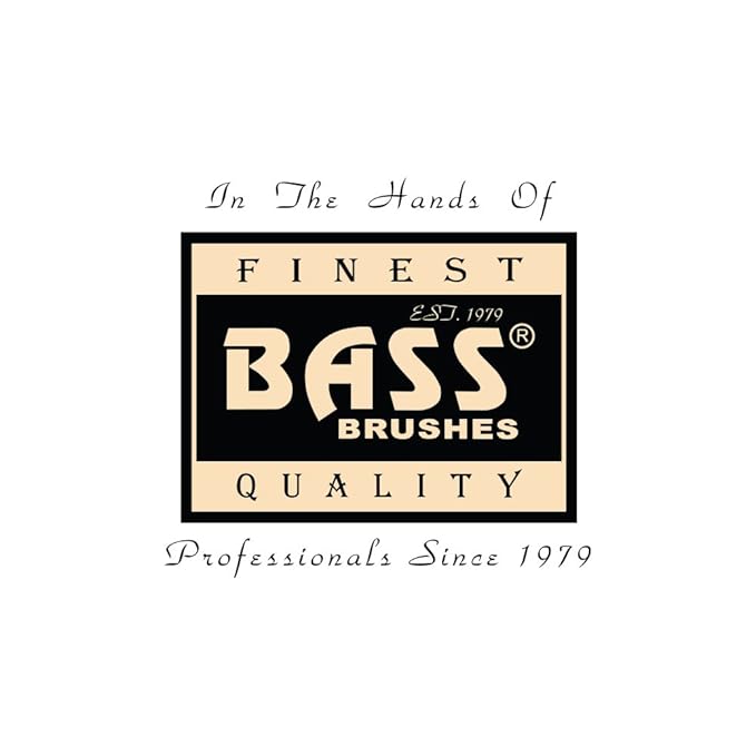 Bass Brushes Semi Oval Boar Wood Brush, 1 EA