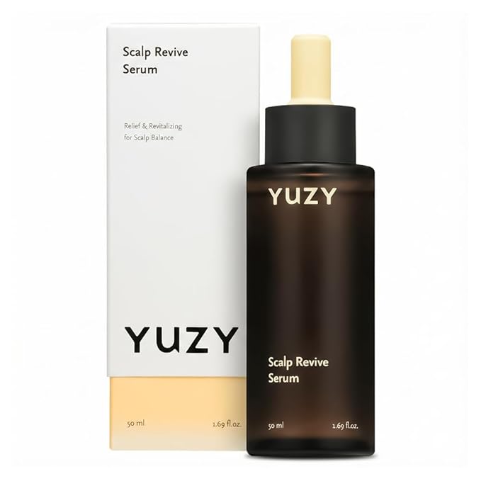 YUZY Scalp Revive Serum, Non-Greasy Scalp Serum for Thinning Hair with Biotin, Caffeine & Menthol, Microbiome Scalp Care for Fuller-Looking Hair & Growth Support | 1.69 fl.oz, 50ml