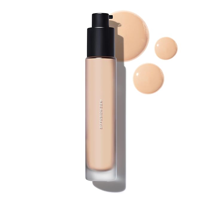 MAKE Beauty Skin Tint – Sheer to Medium Coverage with a Natural Radiant Finish. Lightweight, Smoothing Formula with Niacinamide and Adenosine. Diffusion Dew – 01 Fair