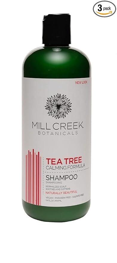Mill Creek Tea Tree Shampoo (Natural & Organic) - 16 fl.oz./ 473 ml