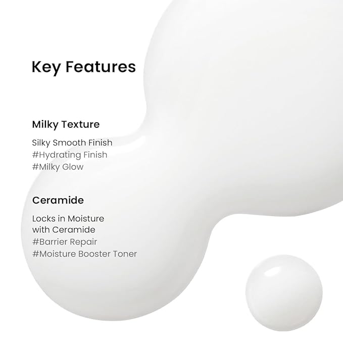 beplain Milk Ceramide Moisturizing Toner for face | Facial Toner for Glowy & Hydrating Skin | Suitable for Sensitive Skin | Korean Skin Care | Kbeauty (5.07 fl oz/ 150ml)
