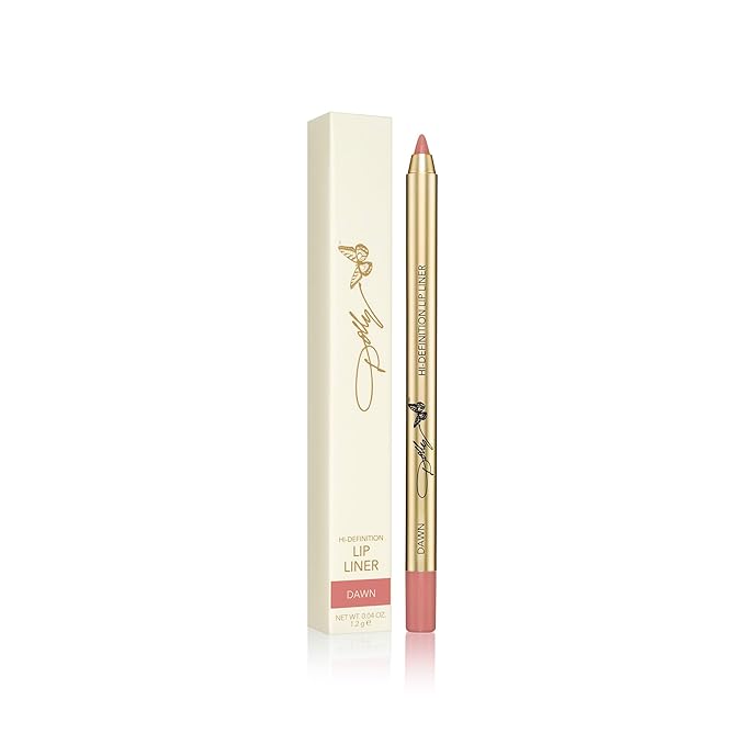 Dolly Beauty Hi-Definition Lip Liner - All Day Wear Lip Pencil for Daily Use - Demi-Matte Finish - Vegan & Paraben Free - Dawn