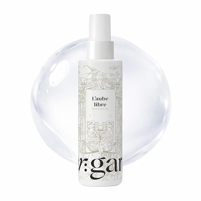 neargarden Perfume Body Mist, Daily Moisturizing for Dry, Rough, Sensitive Skin, Lightweight, Non-Greasy, Body Spray, Paraben, Silicone & Phthalate-Free (150ml / 5.07 fl.oz.) (L'aube Libre)