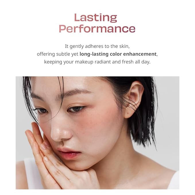 House of Hur Moist Ampoule Blusher, Buildable Water-based Formula, Infused with over 50% moisture essence, no tackiness, long-lasting moisture, weightless feel (03 Rose Brown, 20ml)