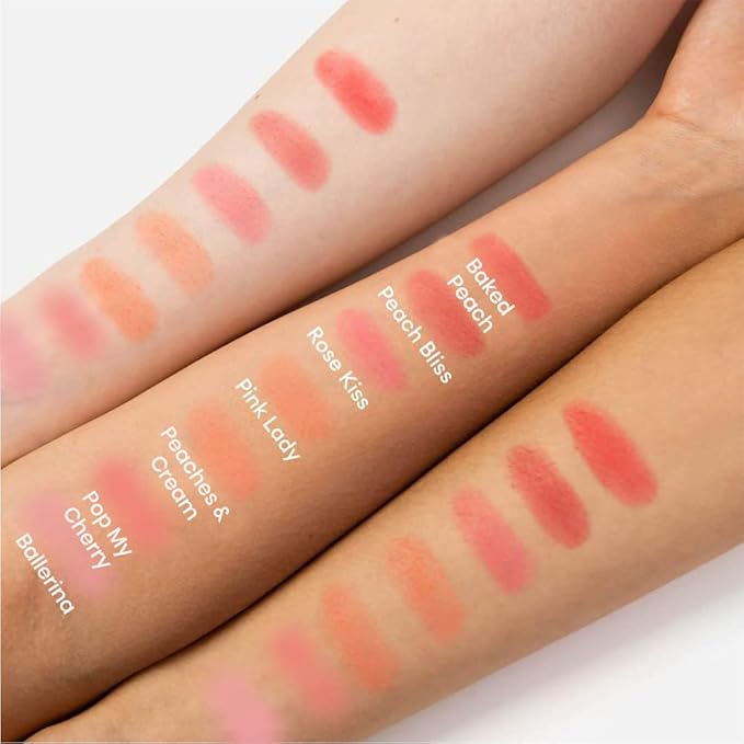 Revolution Beauty London, Blusher Reloaded, Pressed Powder Face Blusher, Highly Pigmented & Long-Lasting Formula, Pop My Cherry, 0.26 oz