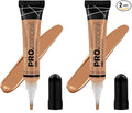 L.A. Girl HD Pro.Conceal, Pure Beige GC976 (Pack of 2)